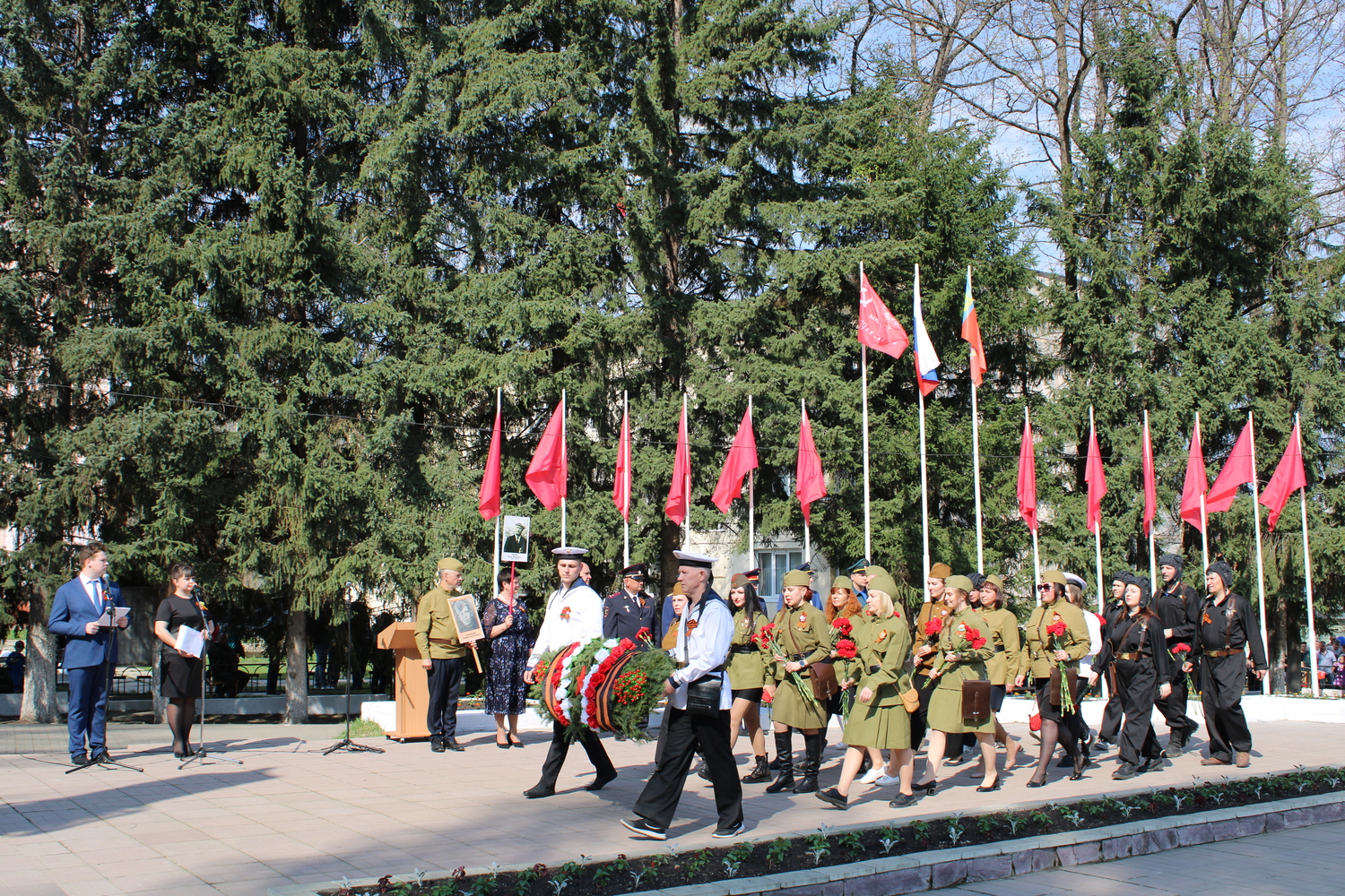 День Победы празднуют в Белокурихе.