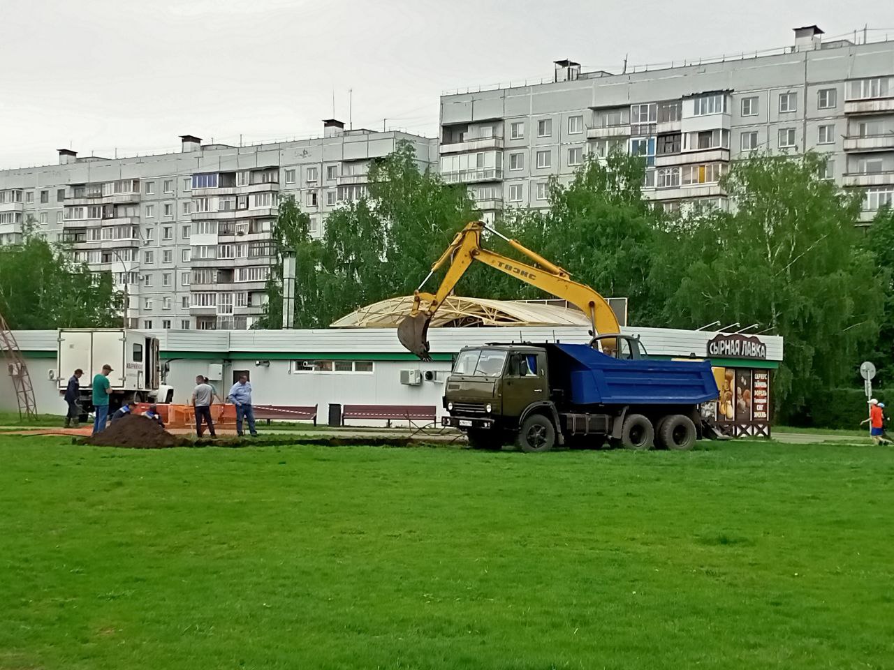 Ремонтно-восстановительные работы проводятся  на тепловых сетях.