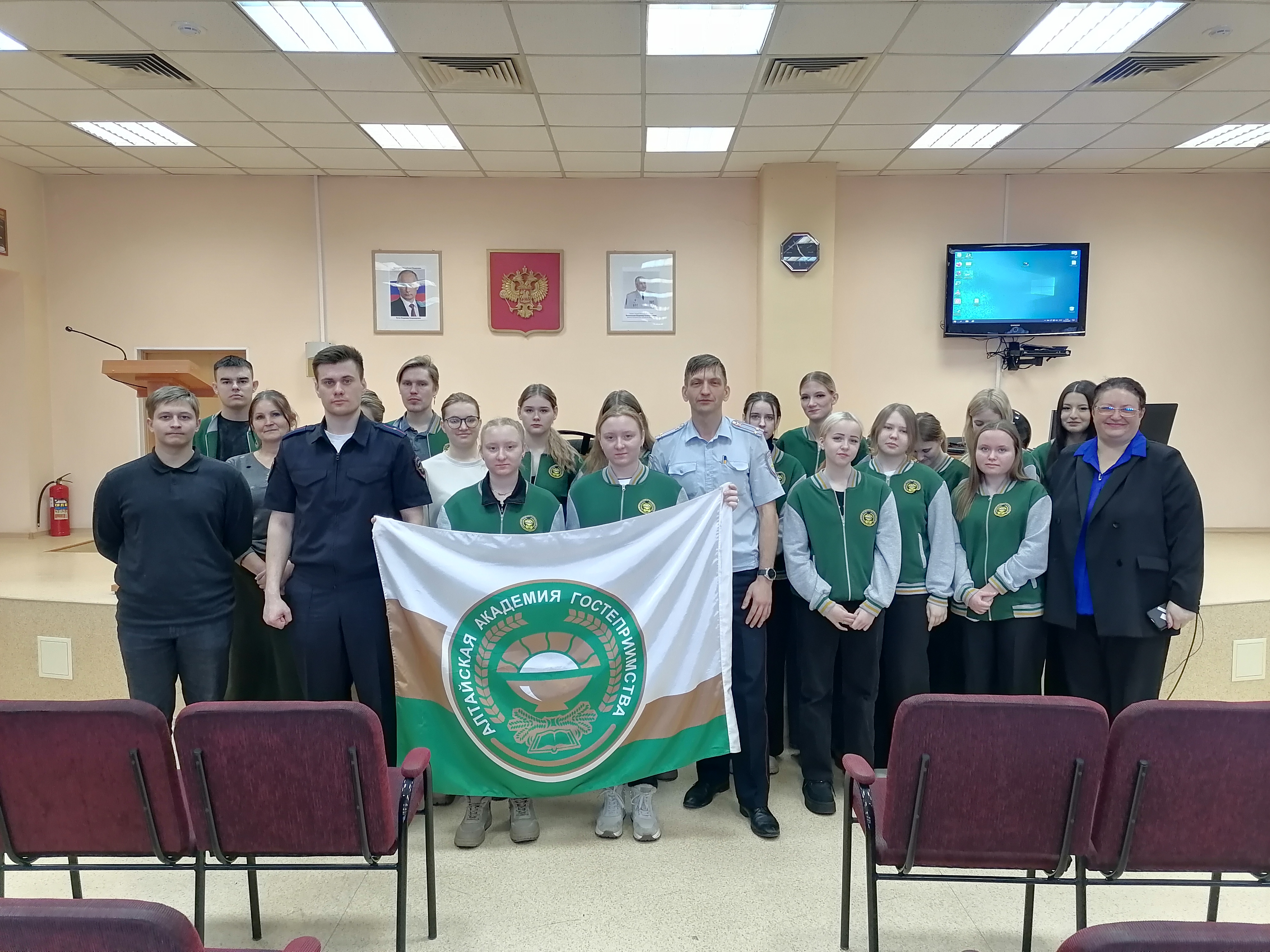 Экскурсия в полицию.