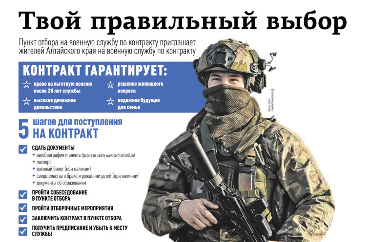 Служба по контракту – дело настоящих мужчин!. Служба по контракту – дело настоящих мужчин!.